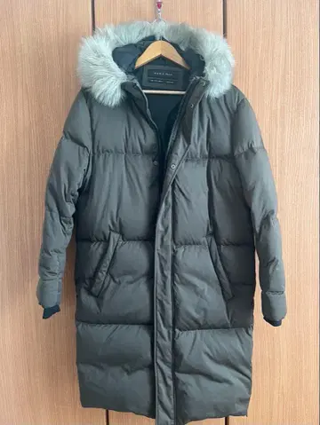 ZARA MAN 다운 롱 코트