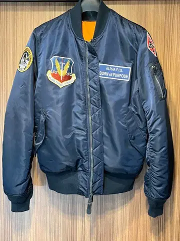 알파 MA1 XL 네이비