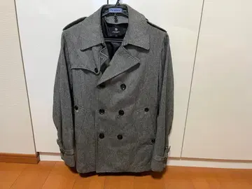 [ UNITED ARROWS B&Y ] 그레이 더블 트렌치코트