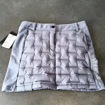 미사용 새상품 브리핑 하이브리드 다운 스커트 M 그레이