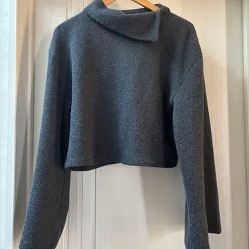 이번 시즌 ZARA 자라 소프트 스웨터 그레이 S 사이즈