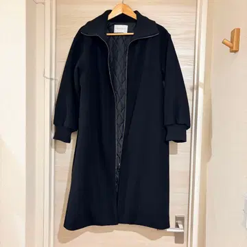 유나이티드 애로우즈 블루종 롱 코트