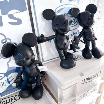 레트로 미키 해외 구매 인형 키링 참 컬렉션