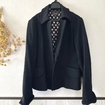 SONIA BY SONIA RYKIEL 울 블랙 자켓