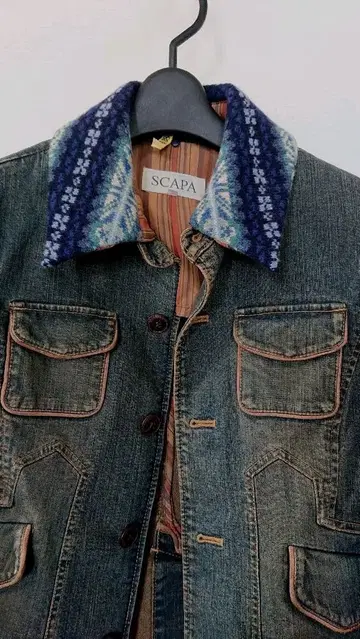 가격 인하 스캐파 SCAPA G 데님 레나운