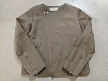 리브 드와 라이더 자켓 더블 지퍼 그레이지 F