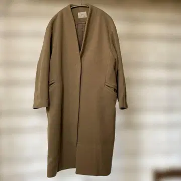 IENA 노카라 자켓 베이지