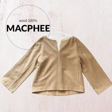 MACPHEE* 울 키넥 풀오버 투모로우랜드