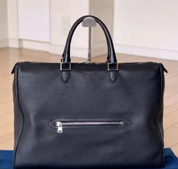 TOMORROWLAND 비즈니스 백 블랙 가죽