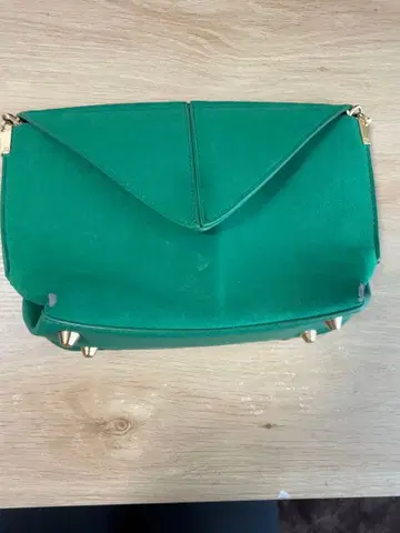 그린 플랩 숄더백