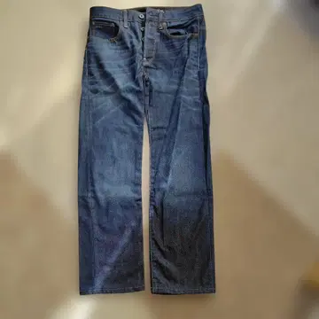 지스타로우 3301 스트레이트 데님 다크 블루