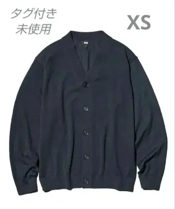 니트 V넥 가디건 XS