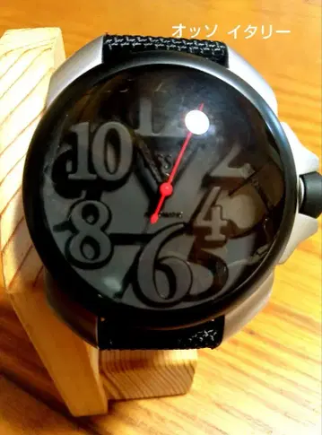 오쏘이탈리아 월드 리미티드 블랙 올 정품 AT 남성용 손목시계 작동