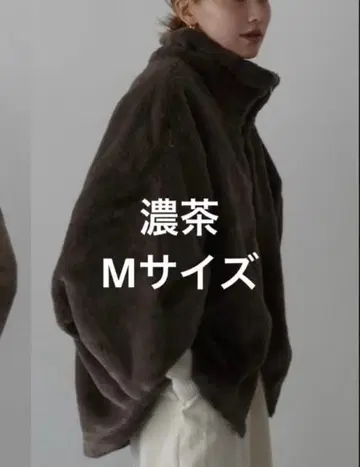 택 포함 새상품 시마무라 hideka 콜라보 퍼 블루종