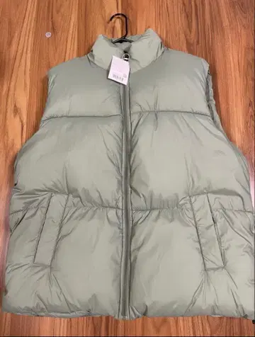 UNCORD 올리브 그린 다운 베스트 XL