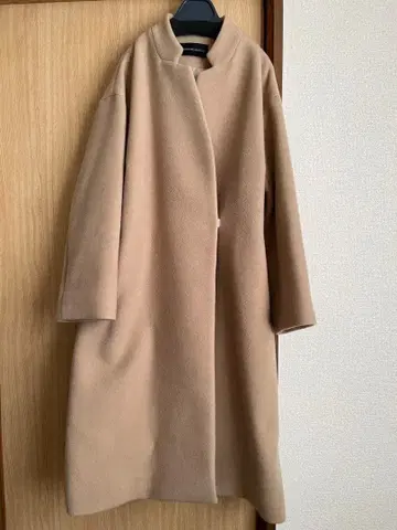 URBAN RESEARCH 베이지 롱 코트