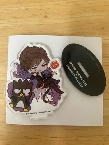 그랑블루 판타지 x 산리오 아크릴 스탠드 베리알 x 배드마츠마루