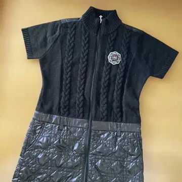 마리끌레르 블랙 지퍼 원피스 베스트