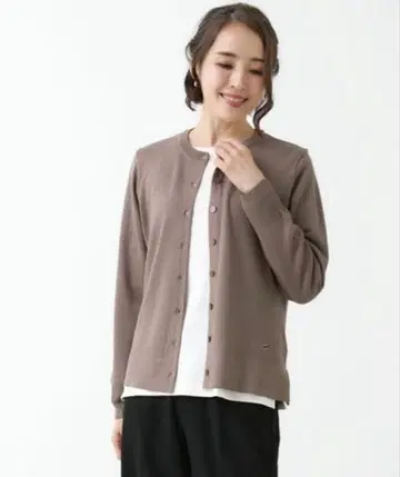 크로커다일 니트 가디건