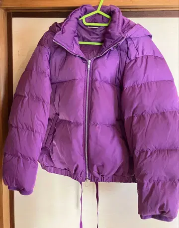Mila Owen 퍼플 다운 자켓