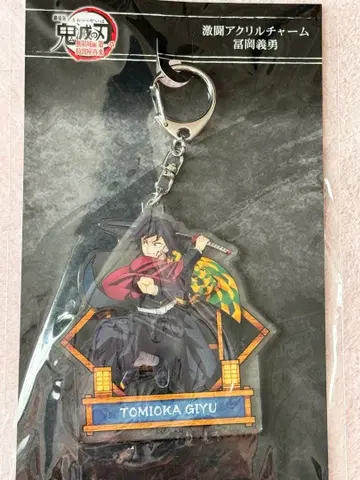 극장판 귀멸의 칼날 무한성편 격투 아크릴 참 토미오카 기유