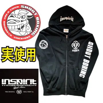 [선수 실사용] SHOOT BOXING x INSPIRIT 콜라보 후드티