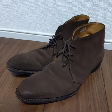 리갈 일본제 브라운 스웨이드 처카 부츠 25.5cm