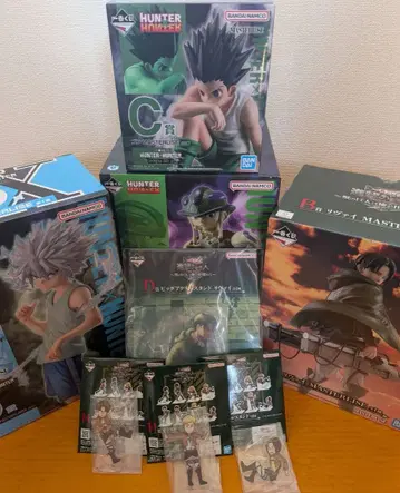 제일복권 진격의 거인 헌터헌터 피규어