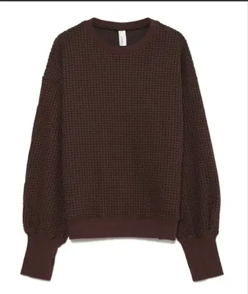 새상품 미사용 SEAGREEN 시그린 BIG 와플 풀오버