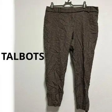1점 한정 TALBOTS 체크 무늬 슬랙스 [ 12P ] 가을/겨울