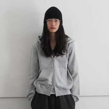 KAIKO Double zip 파카 TOP GRAY 사이즈 3