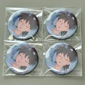 닌타마 란타로 도이 한스케 캔뱃지 잠옷 차림의 단