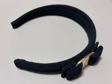 Salvatore Ferragamo 페라가모 리본 머리띠 블랙