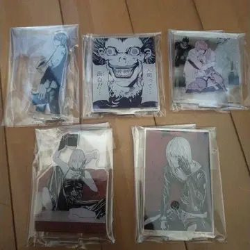 데스노트 제일복권 G상 아크릴 스탠드 5세트