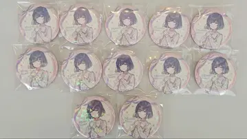 하타야 미스즈 109 캔뱃지 12점