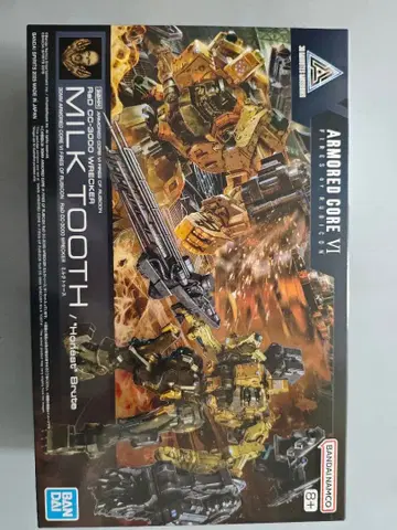 BANDAI ARMORED CORE VI 밀크투스 30mm