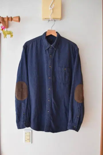 00s J.crew 울 혼방 셔츠 L