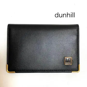 dunhill 던힐 명함지갑 카드 케이스 가죽 블랙