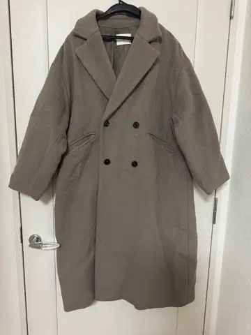 HARE 더블 체스터 BIG 코트 울