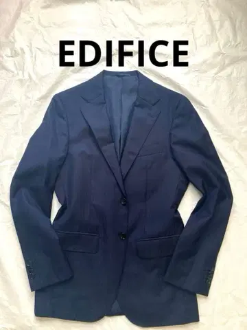 에디피스 카노니코 44 네이비 테일러드 자켓