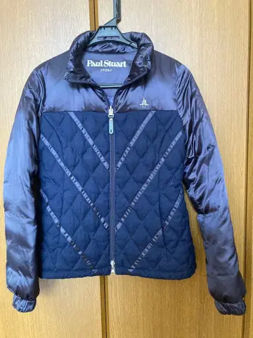PaulStuart 네이비 퀼팅 다운 자켓
