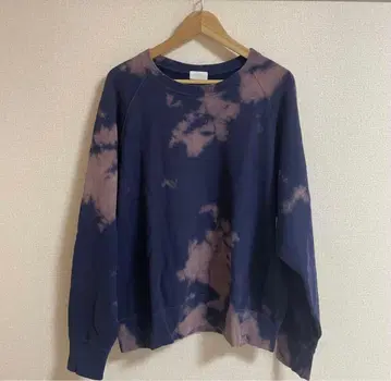 URU 우루 18AW 타이다이 크루넥 맨투맨 18FUC06B