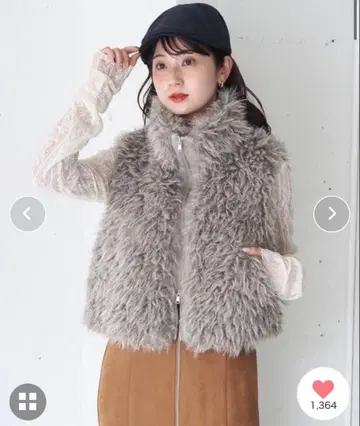 tiptop 더블 지퍼 모듬 MIX 퍼 베스트