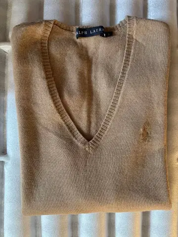 랄프 로렌 L 베이지 상의