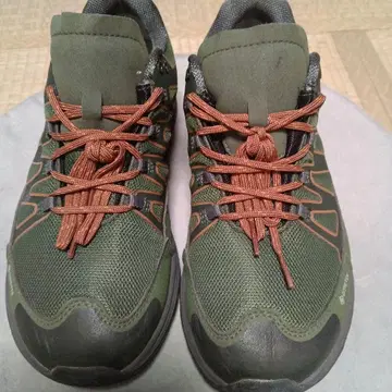 mont-bell 트레킹 슈즈 그린 24.5