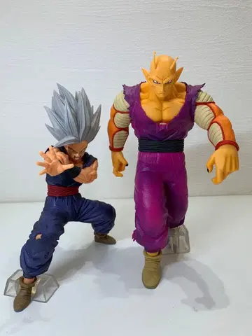 드래곤볼 제일복권 손오반 비스트 오렌지 피콜로 피규어 세트