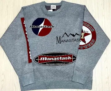 MANASTASH 클래식 로고 크루넥