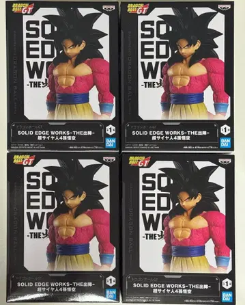 초사이어인 4 손오공 THE 출진 4체 세트