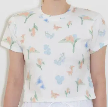 새상품급 시누운 MULTI FLOWER 셔츠