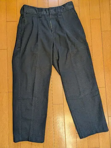 Dickies x UNITED ARROWS 콜라보 워크 팬츠 블랙 W30